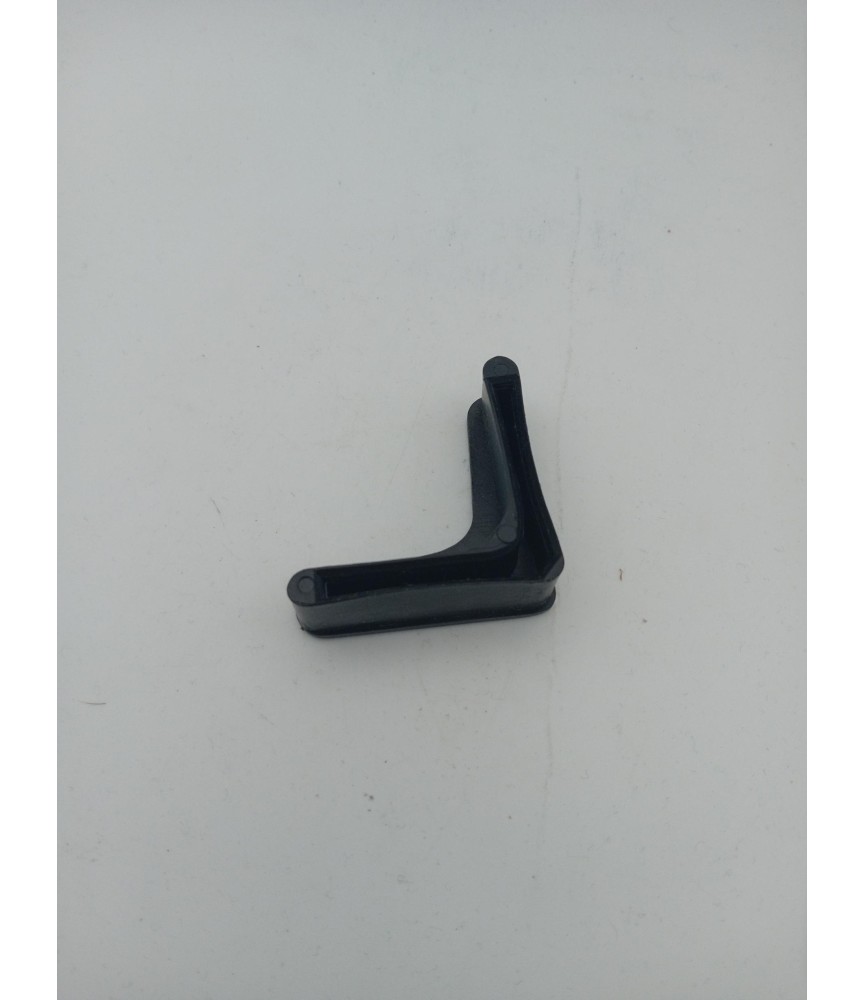 PIE PLASTICO ESTANTERIA NEGRO | Herrajes HE