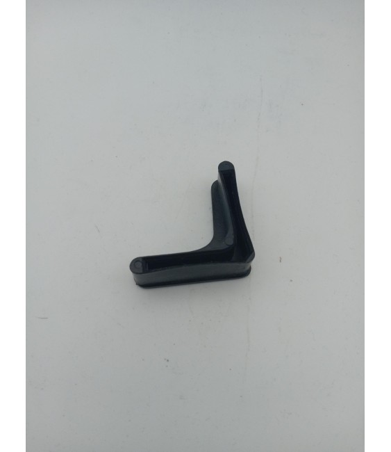 PIE PLASTICO ESTANTERIA NEGRO | Herrajes HE