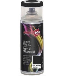 PINTURA ACRILICA 400 ml RAL 9005 NEGRO MATE