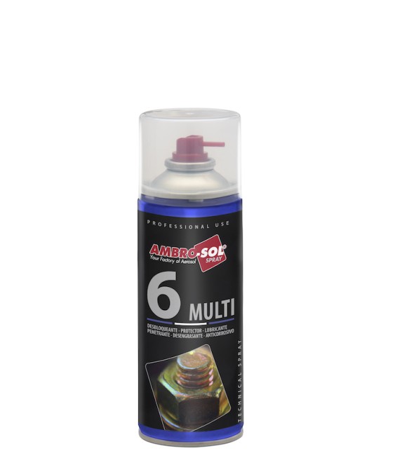LUBRICANTE MULTIFUNCION 6 EN 1 400 ml | Herrajes HE