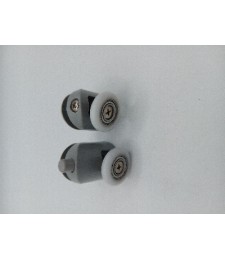 J.RUEDA MAMPARA PMC01-23MM NYLON GRIS | Herrajes HE