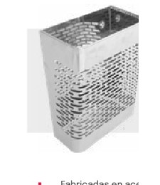 BANDEJA PUBLICIDAD HORIZONTAL INOX | Herrajes HE