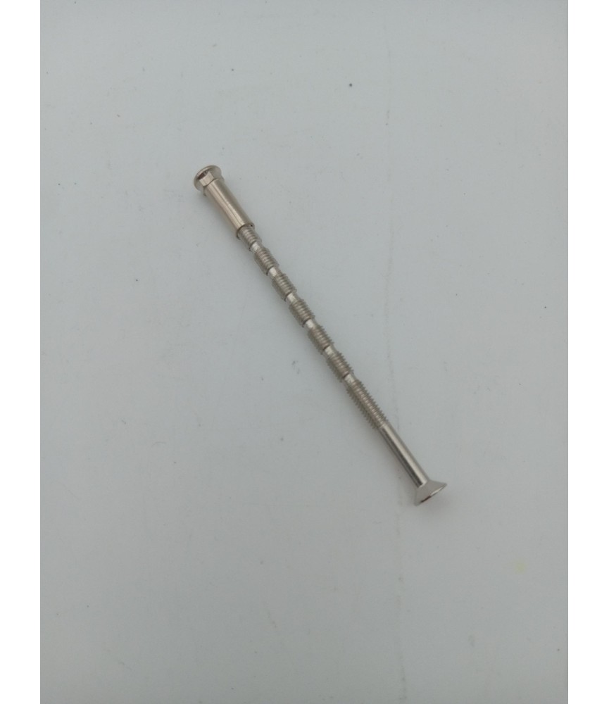 TORNILLO ANTIRROBO NIQUELADO AMIG | Herrajes HE