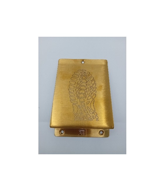 PEDAL PUERTA ACERO LATON | Herrajes HE