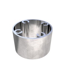 FIJATUBO BRUTO 100X100 A SUELO O PARED | Herrajes HE