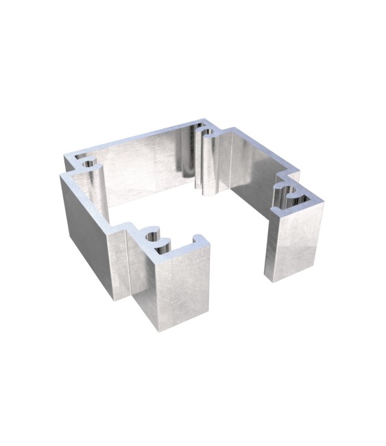 ANCLAJE 100X100 BRUTO + TORNILLOS | Herrajes HE