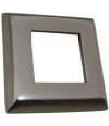 TAPA BASE ALUM.40X40 ANODIZADO PLATA REF.TABA4040-0A