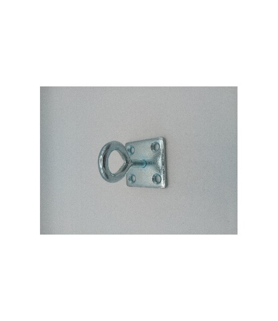 PLACA CON GANCHO CERRADO | Herrajes HE