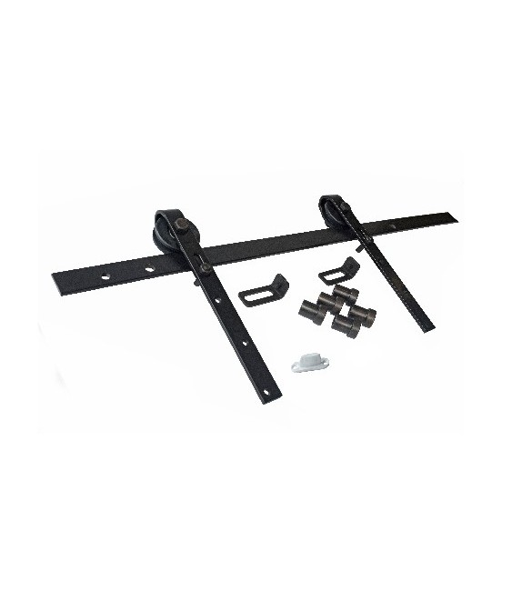 KIT GRANERO NYLON 3 m 30X5 NEGRO DOBLE | Herrajes HE