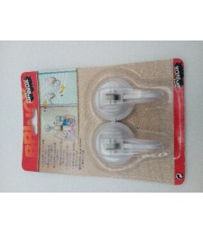 PERCHA VENTOSA BRINOX 44MM (BL.2UNID.)