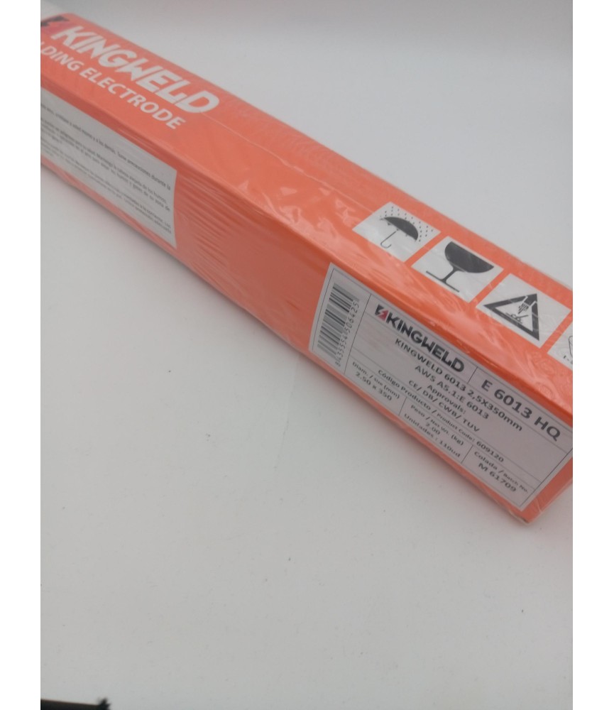 ELECTRODO KINGWELD 6013 2.5X350 MM