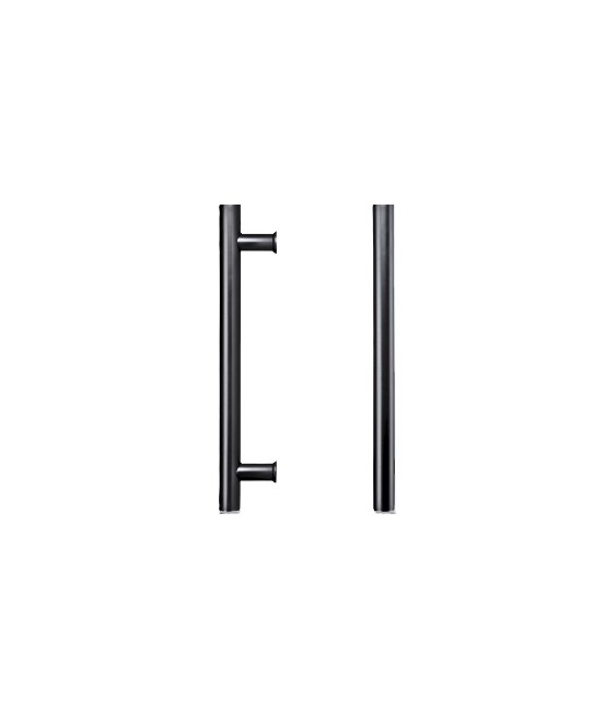 TIRADOR TORREON RECTO 600 NEGRO | Herrajes HE