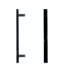 TIRADOR TORREON RECTANGULAR 1000 NEGRO | Herrajes HE