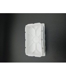 CONTERA RECTANGULAR 100X40 BLANCO | Herrajes HE