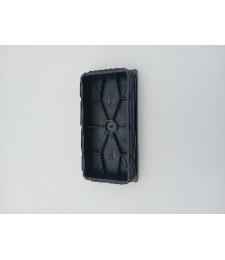 CONTERA RECTANGULAR 100X40 NEGRO | Herrajes HE