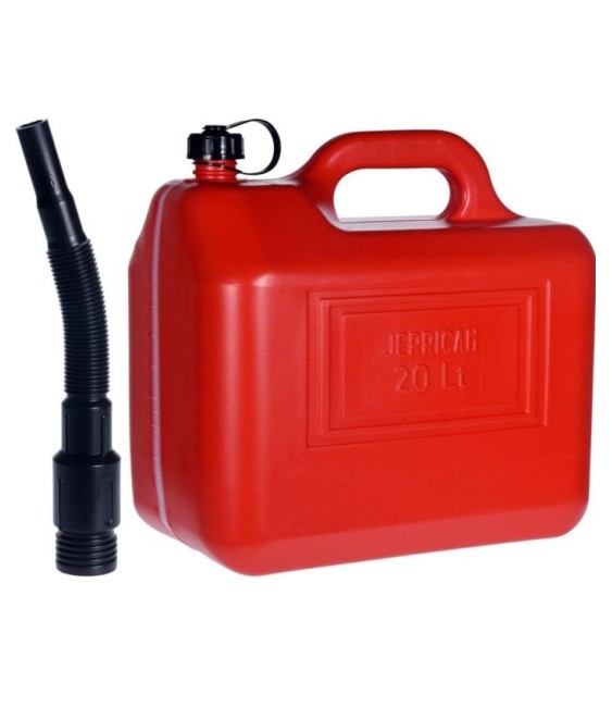 BIDON GASOLINA KI 5 LTRS. ROJO | Herrajes HE