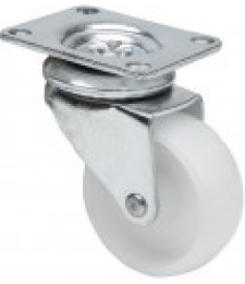 RUEDA 2-0041 PLASTICO BLANCA | Herrajes HE