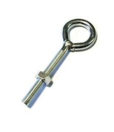 HEMBRILLA CON TUERCA 4X30 MM.