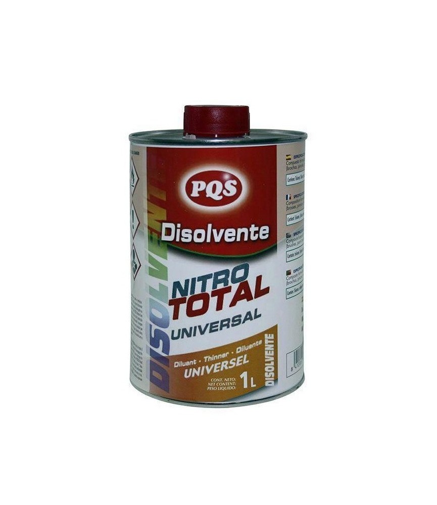 DISOLVENTE NITRO TOTAL 1 LT. | Herrajes HE