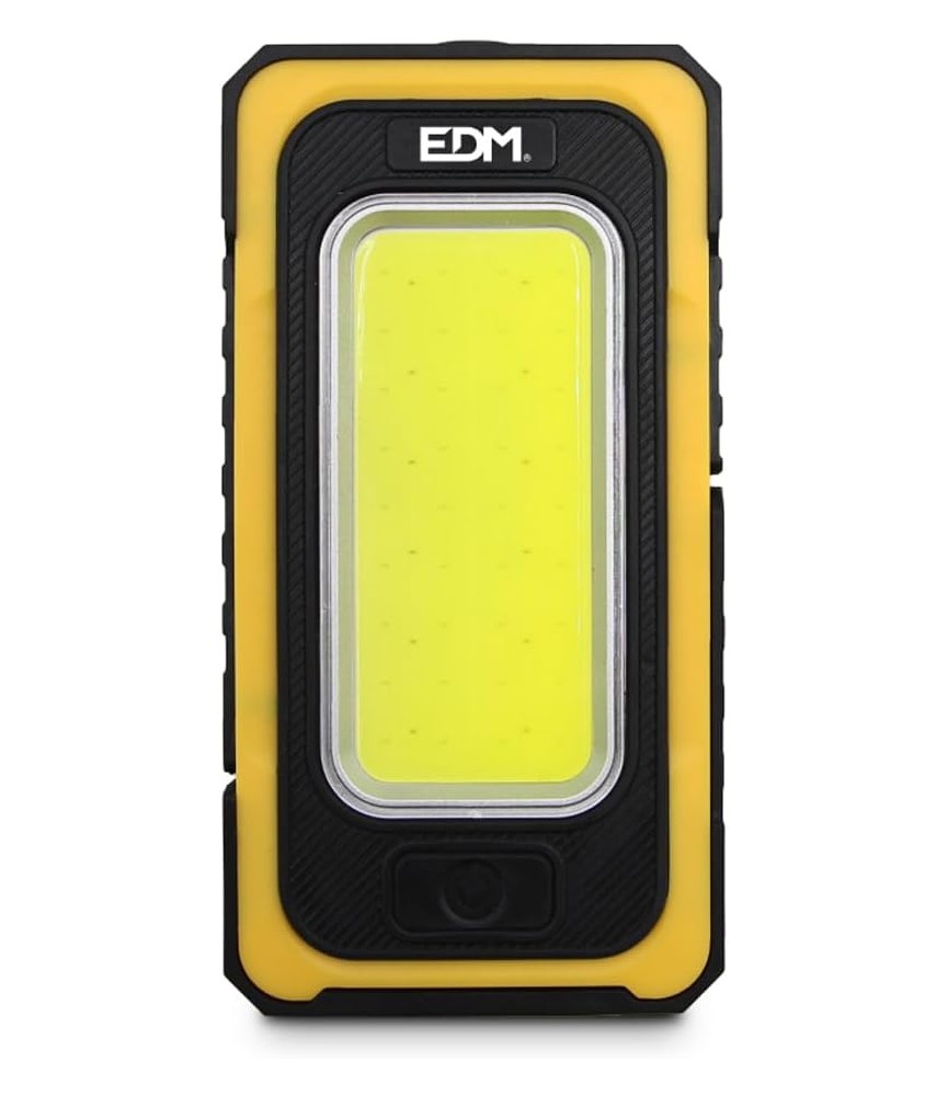 LINTERNA LED SOLAR CON GANCHO E IMAN 10W 750LM