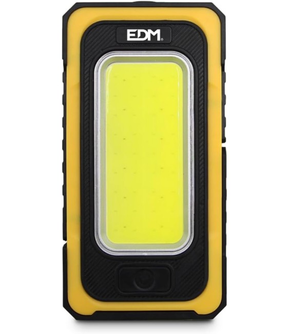 LINTERNA LED SOLAR CON GANCHO E IMAN 10W 750LM