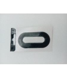 NUMERO VINILO 8CM NEGRO "0" | Herrajes HE