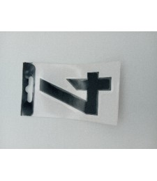 NUMERO VINILO 8CM NEGRO "4" | Herrajes HE