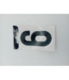 NUMERO VINILO 8CM NEGRO 6