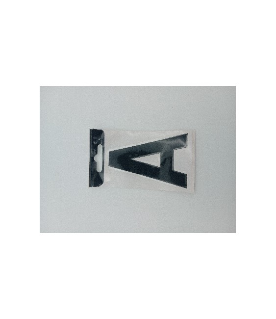 LETRA VINILO 8CM NEGRO A