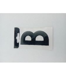 LETRA VINILO 8CM NEGRO B