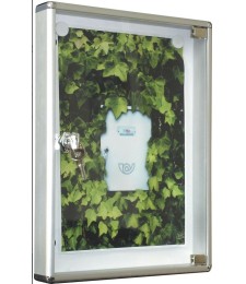 TABLON ANUNCIOS DISEÃO V BLANCO REF.00125 | Herrajes HE