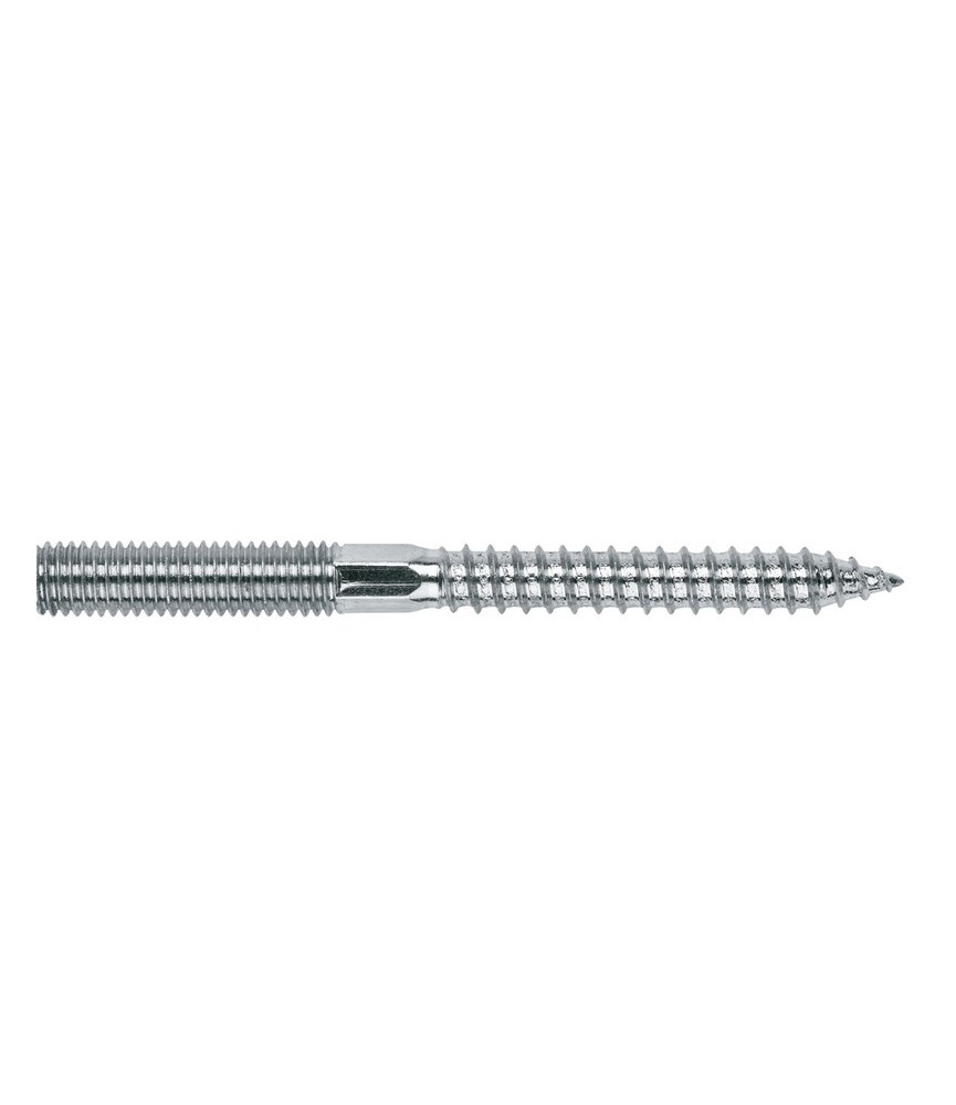 TORNILLO ESPARRAGO DOBLE ROSCA 8X80