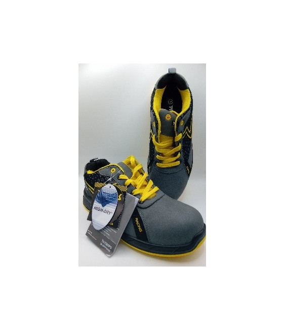 DEPORTIVO SEGURIDAD ALONSO GRIS-AMARILLO T-41