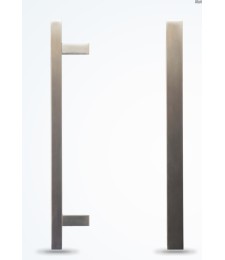 JUEGO TIRADOR TORREON RECTANG. 600 NEGRO | Herrajes HE