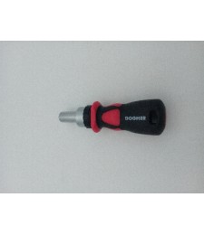 DESTORNILLADOR CARRACA CORTO PUNTAS 1/4