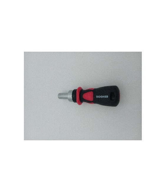 DESTORNILLADOR CARRACA CORTO PUNTAS 1/4 | Herrajes HE