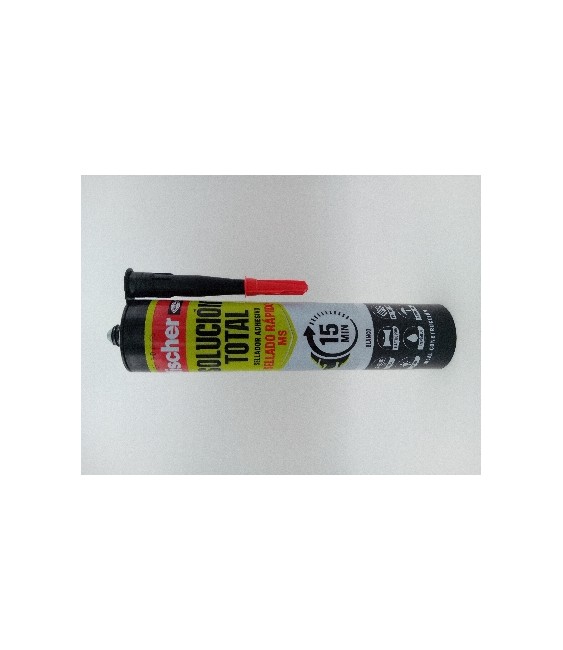 SILICONA FISCHER SOLUCION TOTAL SELLADO RAPIDO BLANCO | Herrajes HE