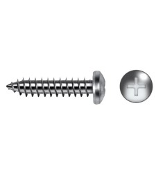 TORNILLO R/CHAPA CAB. ALOMADA DIN 7981 INOX A2 4.2X38 | Herrajes HE