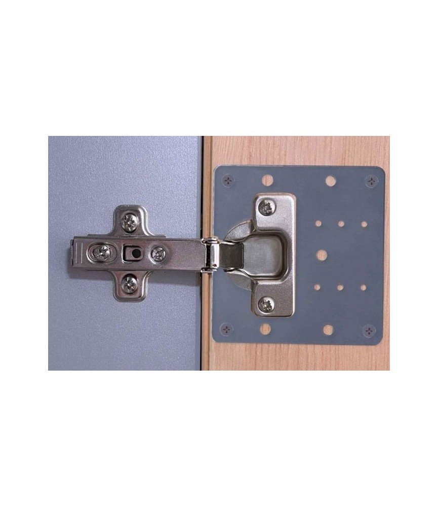 PLACA MICEL REPARACION BISAGRA CAZOLETA 90X90mm | Herrajes HE