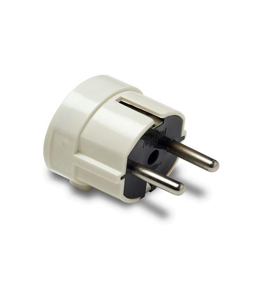 CLAVIJA ENCHUFE 16-A PATA:4'8 | Herrajes HE