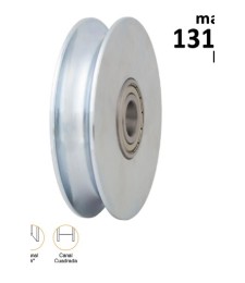 POLEA DOBLE RODAMIENTO 120X20U REF:1081