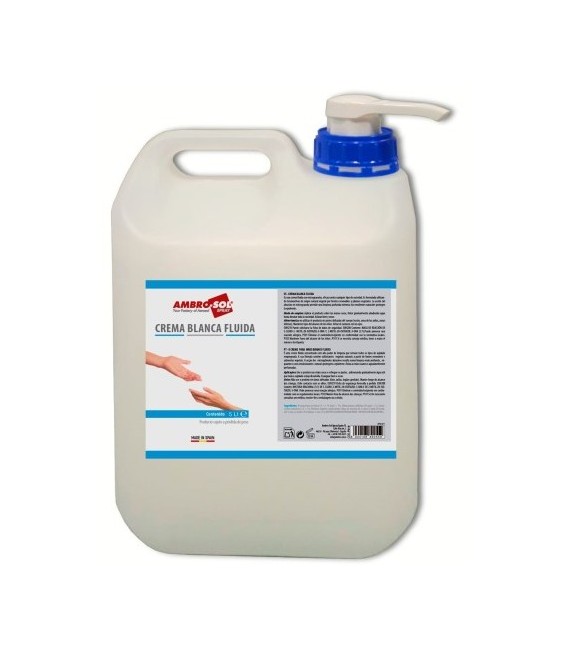 CREMA BLANCA FLUIDA 4 LT.CON DOSIFICADOR