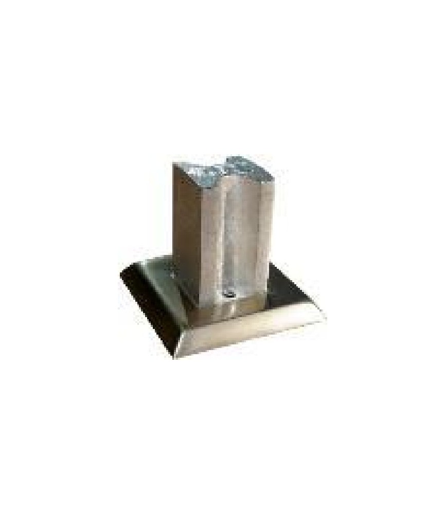 BASE 40X40 BRUTO CON TAPA BLANCO RF.BA4040T-5