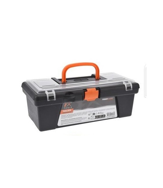 CAJA HERRAMIENTAS PLASTICO FXTOOLS (30X10X4)