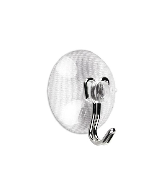 PERCHA VENTOSA B50800H C/GANCHO ACERO 30mm (BLIST.2UNID.) | Herrajes HE