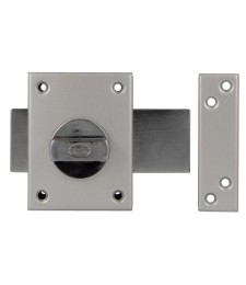 CERRADURA SOBREPONER MOD.85 PLATA