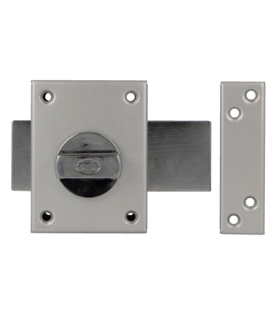 CERRADURA SOBREPONER MOD.85 PLATA