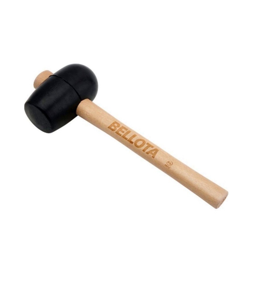 MAZA GOMA NEGRA ENLOSADOR BELLOTA 750 GRS.