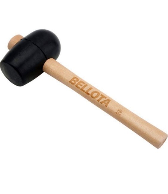 MAZA GOMA NEGRA ENLOSADOR BELLOTA 750 GRS.