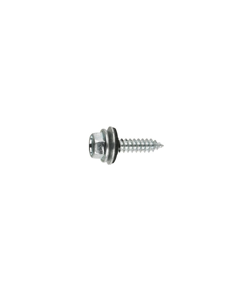 TORNILLO AUTORROSCANTE AUE CAB HEX 6.3X32+ARAND.GOMA P16 | Herrajes HE